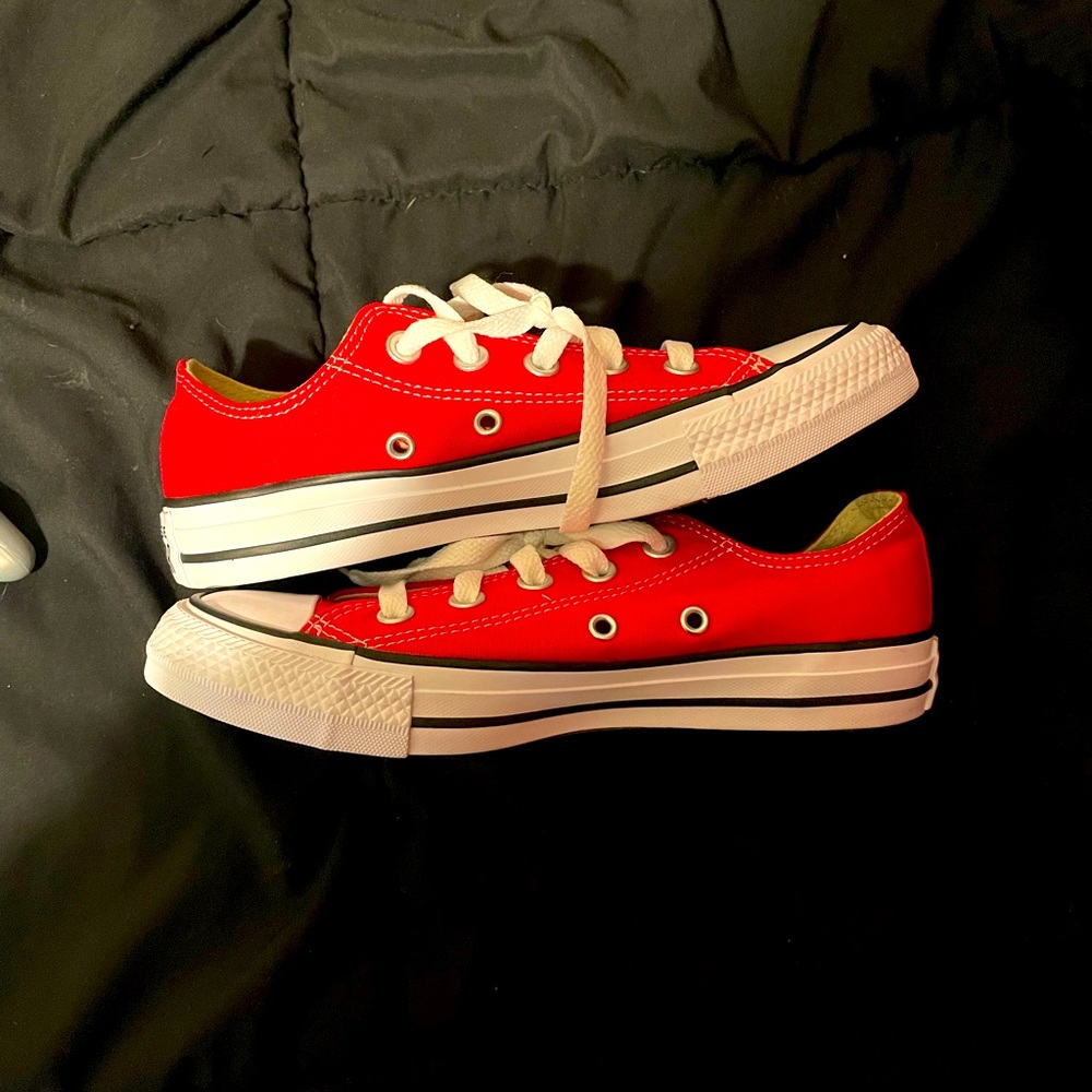 Red Converse All Stars